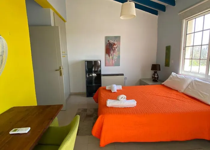 펜션 Three Bedroom With Fireplace And Piano 파포스