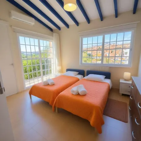 Three Bedroom With Fireplace And Piano Paphos