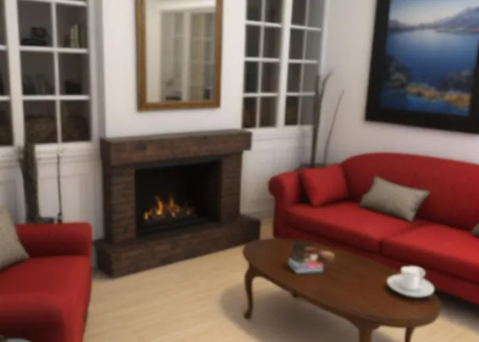 Three Bedroom With Fireplace And Piano